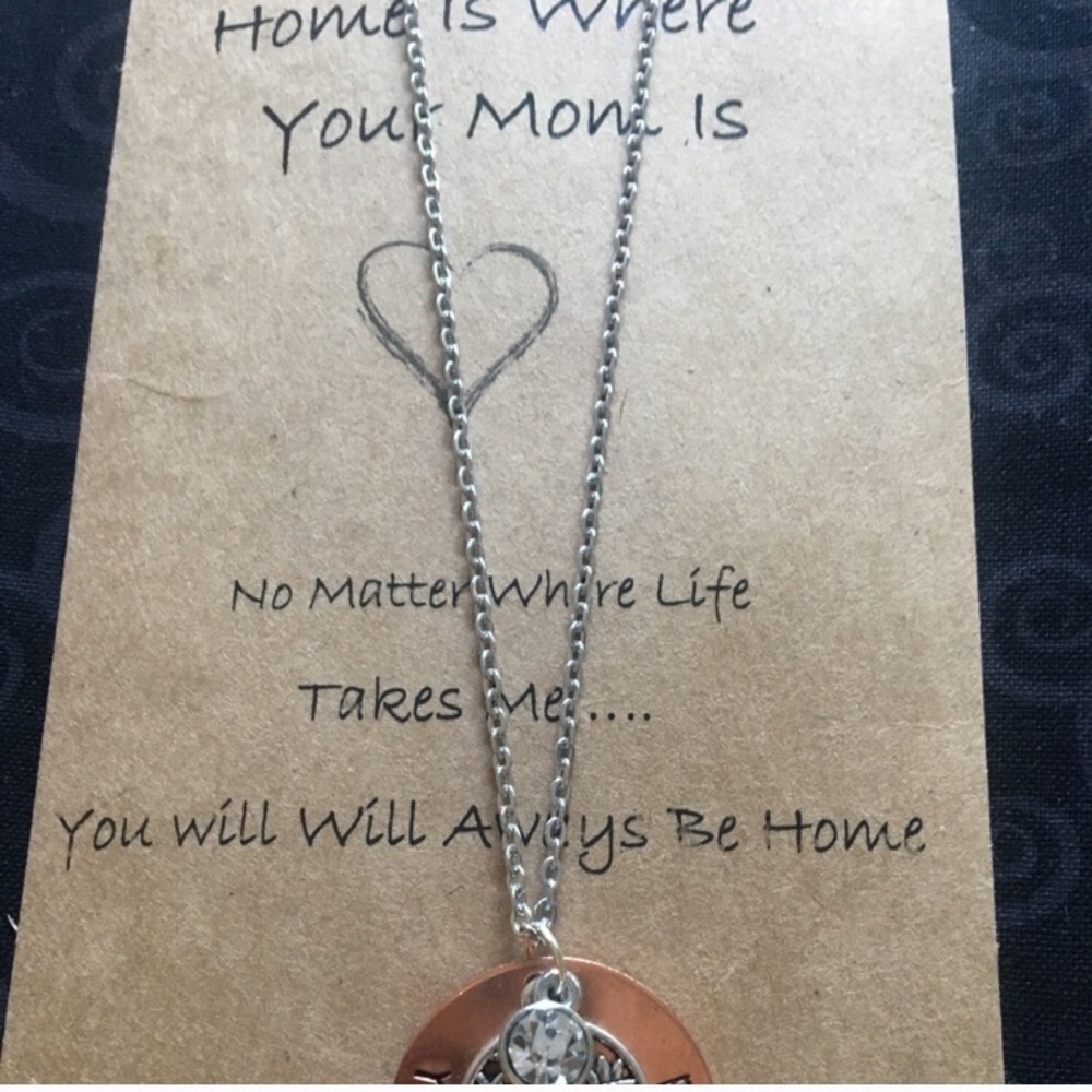 2 for $20 Tree of Life Hand Stamped Necklace - Picture 2 of 5